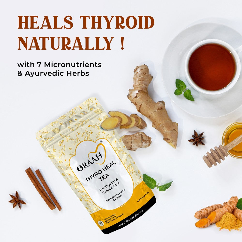 Balancing Your Thyroid Health with Oraah Thyro Heal Tea