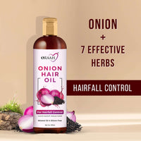 Herbal Onion Hair Oil for Hair fall control