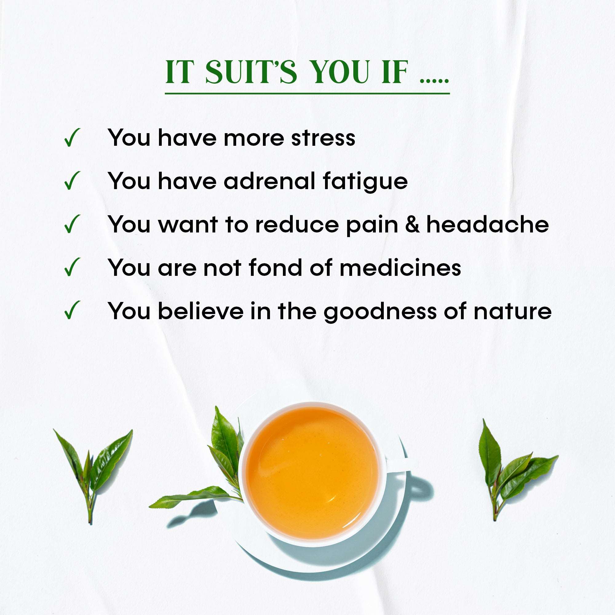 Green Tea for Stress and depression | best tea for relieving stress