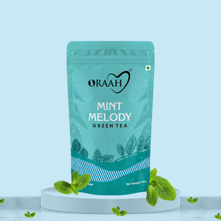 Oraah Mint melody tea for digestion | fresh mint tea 